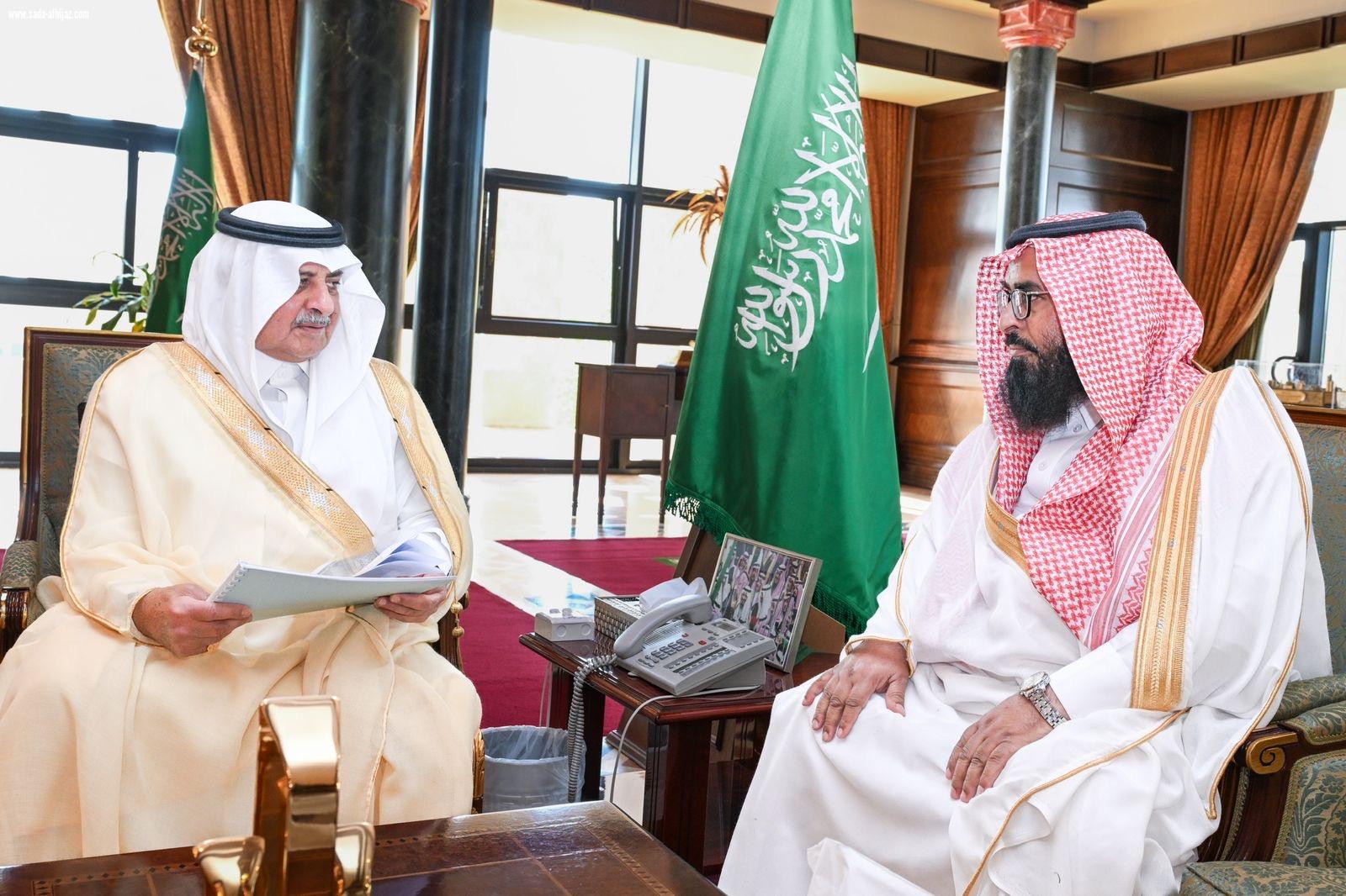 أمير تبوك يطلع على تقرير عن أعمال شركة المياه الوطنية بالمنطقة   