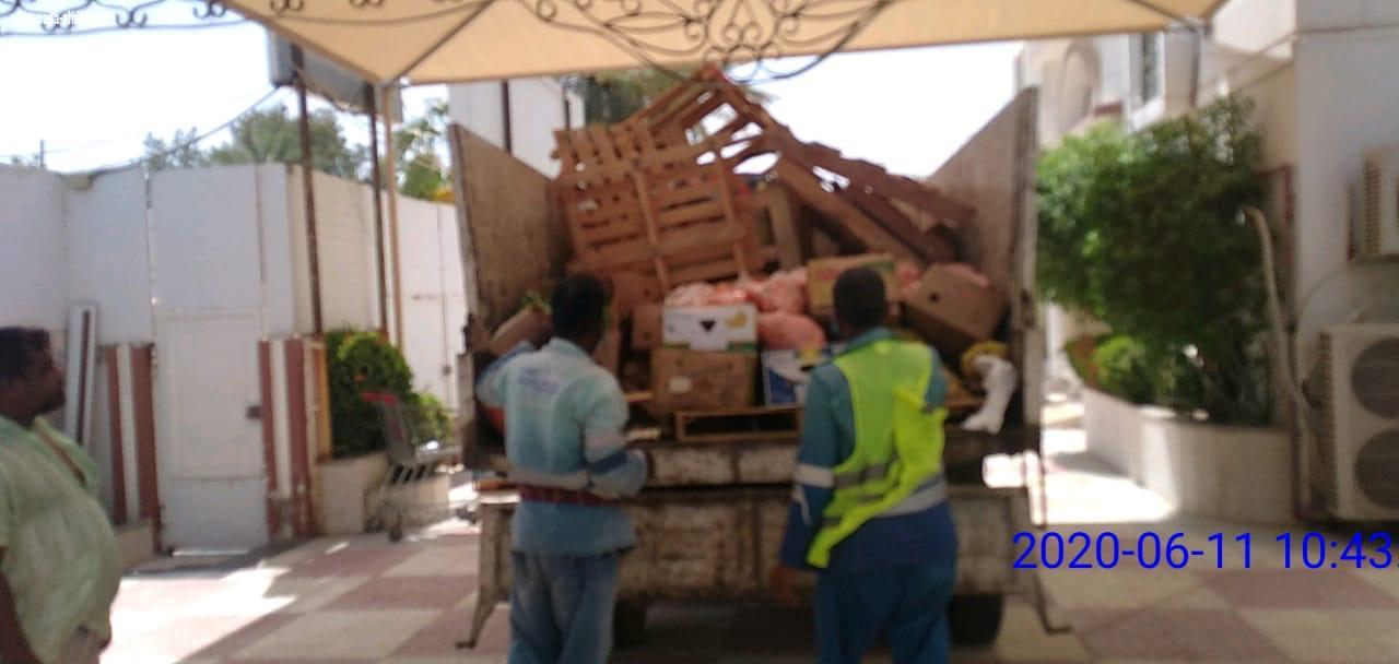أمانة جدة إغلاق (62) موقعاً ومصادرة (3) طن من الخضروات بنطاق الجنوب ..