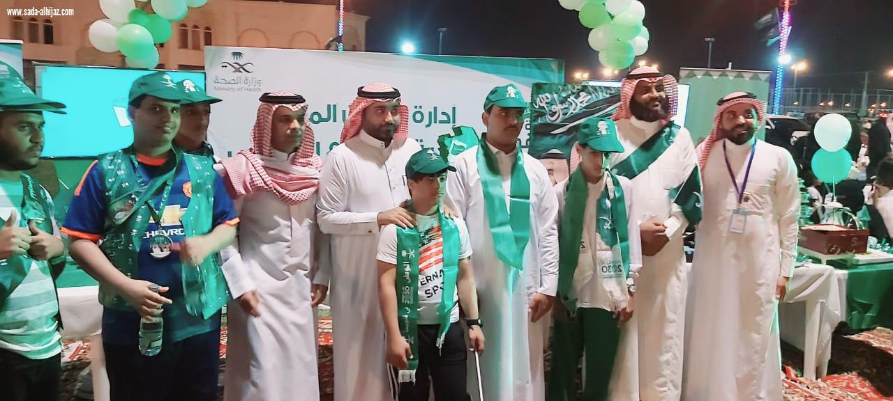 ادارة شؤون المراكزالصحية بالقطاع الجنوبي تقيم معرض صحي في حفل المسارحة باليوم الوطني ٨٩