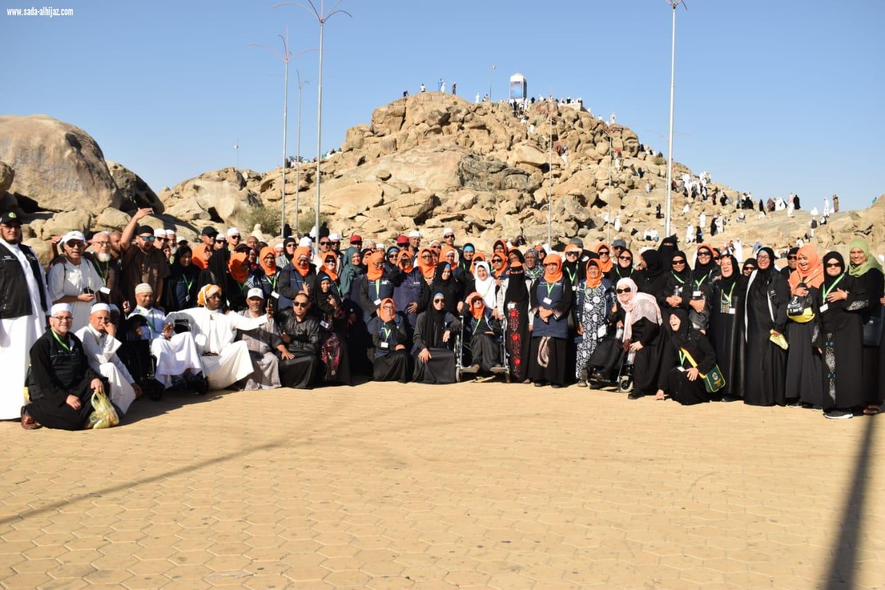 ملتقى محبي مكة الثقافى وفريق حياتنا رسالة التطوعي يستضيفان ضيوف سفارة جنوب أفريقيا من الصم والبكم