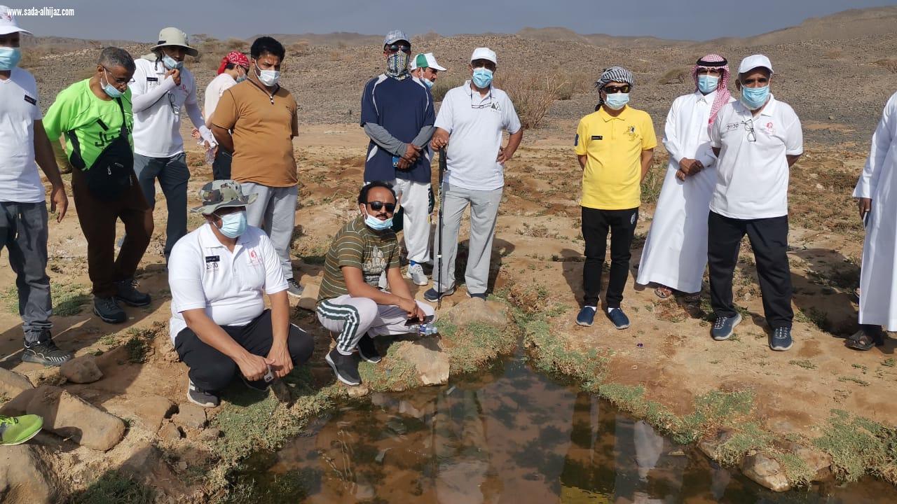 *على طول ٤٠ كلم ولمدة ٥ ساعات  اعضاء الرحلةالعسفانية يقتفون التأريخ والاثار*