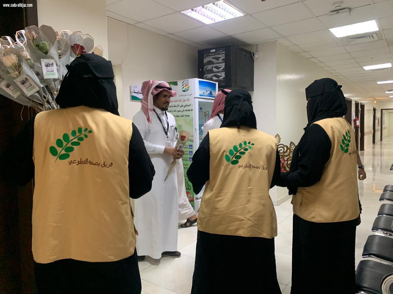 أطلق مبادرة نقدر جهودكم  بصمة التطوعي يكرم رجال الصحة بتربة