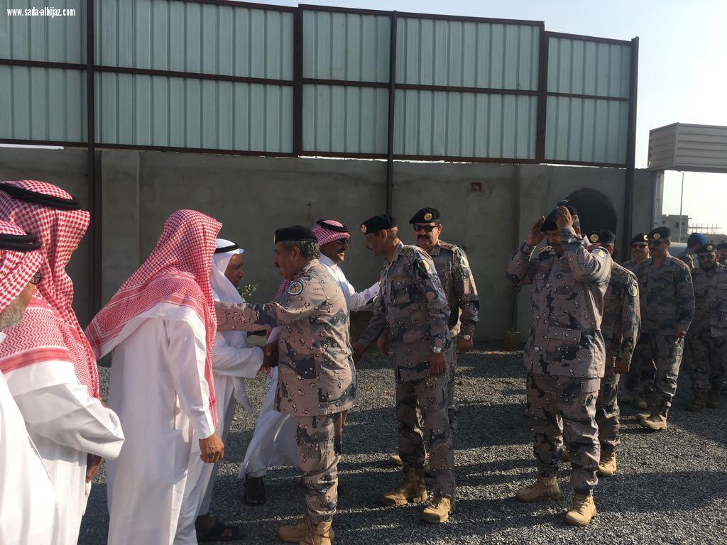 مدير عام حرس الحدود ينقل تعازي القيادة في شهيد الواجب الحكمي 