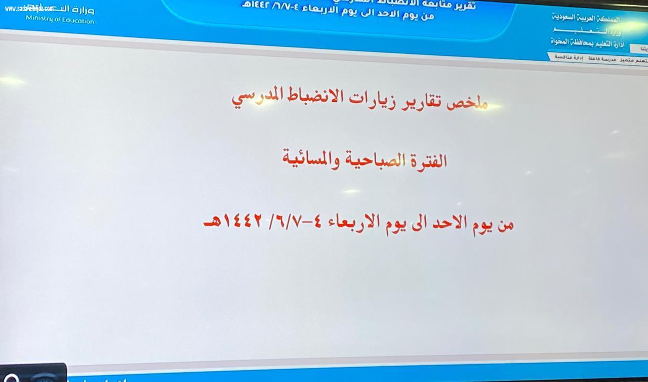 لجنة التعلم الإلكتروني والتعليم عن بُعد بالمخواة توصي باستمرار الدعم الفني للمدارس