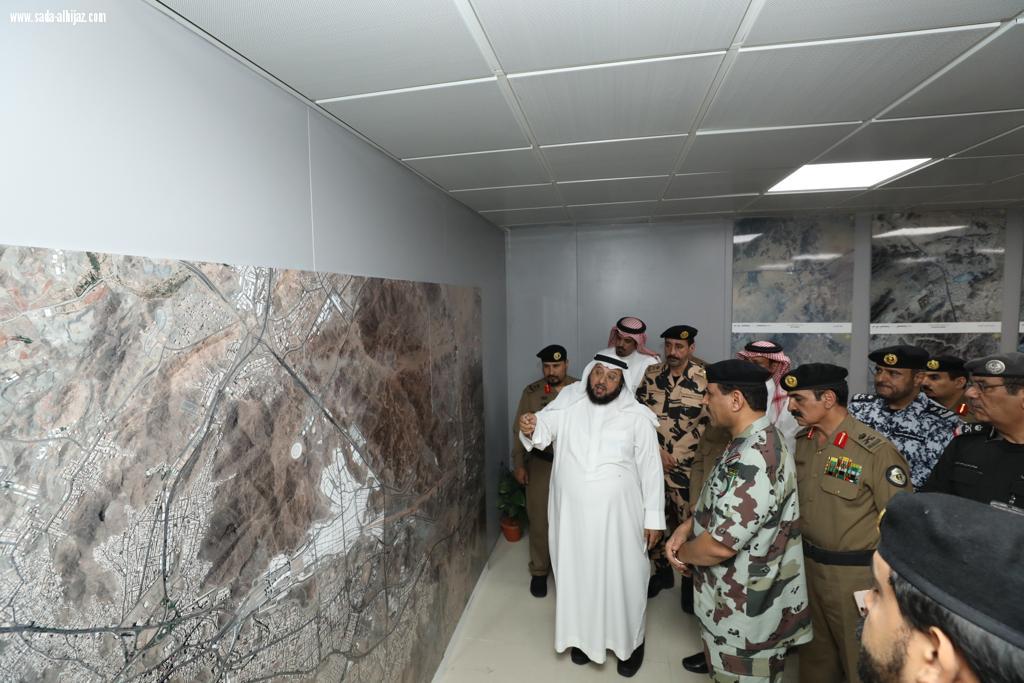 قائد قوات أمن الحج يتفقد استعدادات قوة أمن الحج للمجاهدين 