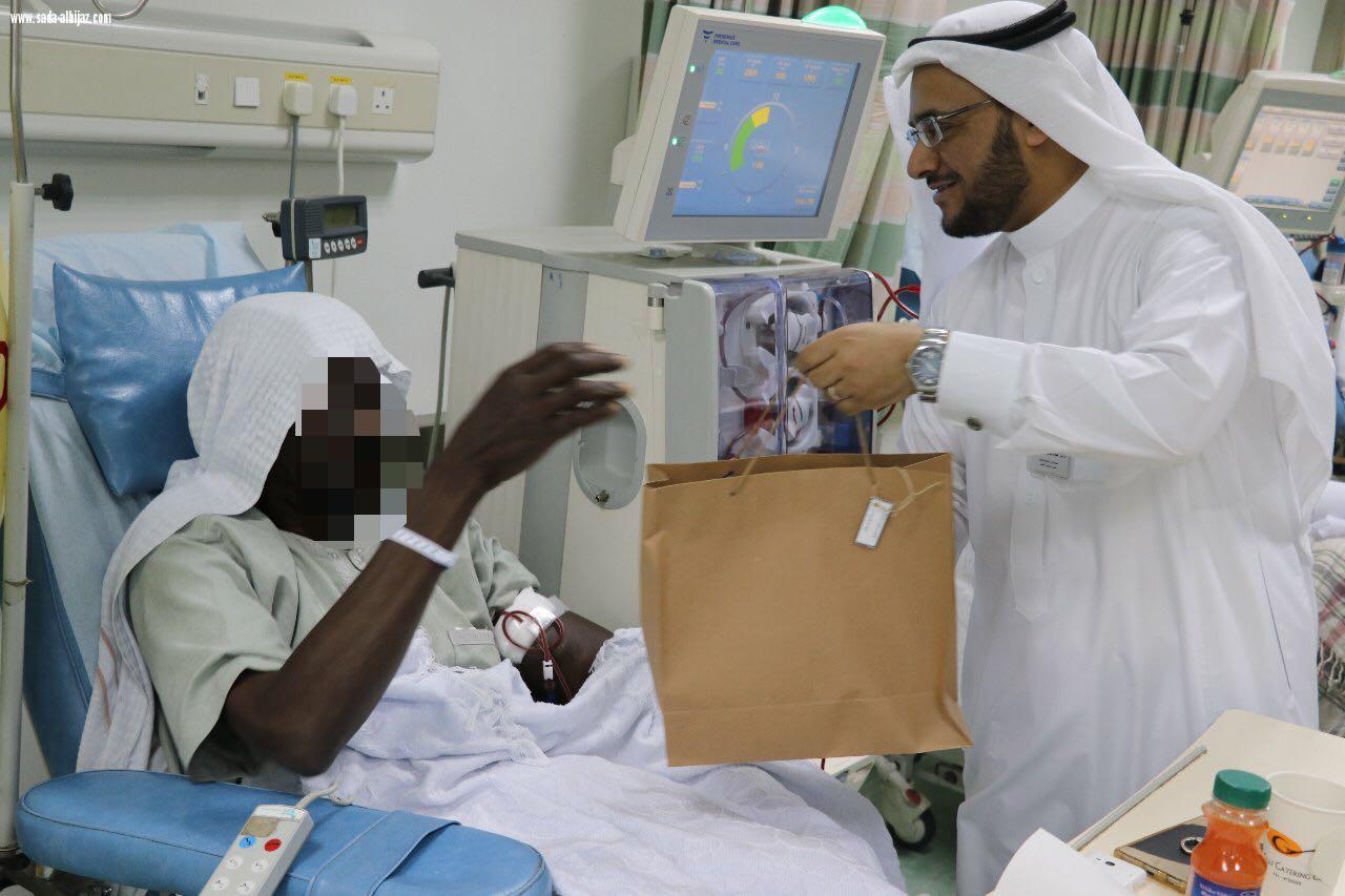مستشفى الملك فهد بالمدينة تعايد مرضى الغسيل الكلوي ..