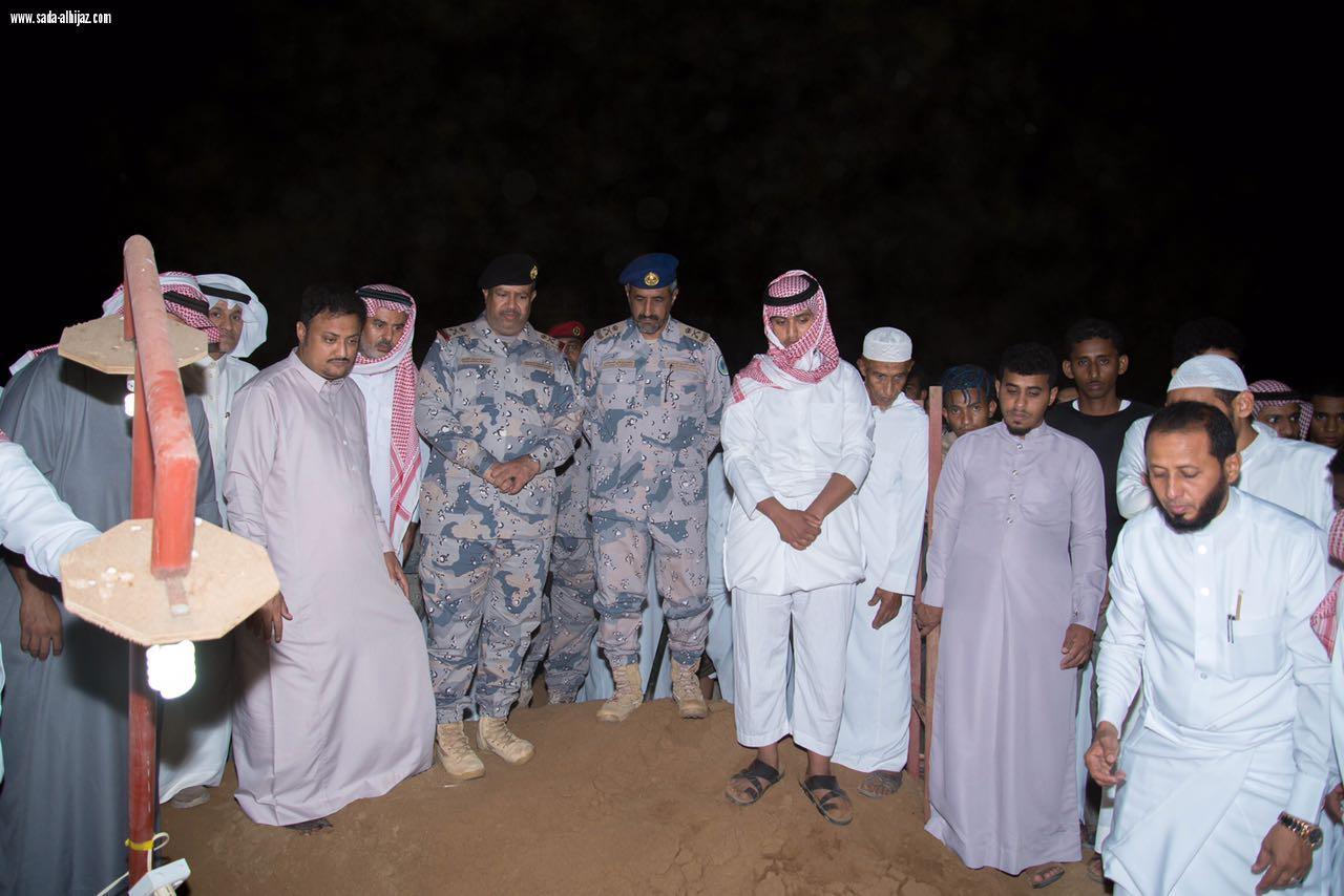 الشمراني والمطيري ينقلان تعازي القيادة ووزير الداخلية لشهيد الوطن (يحيى معافا)