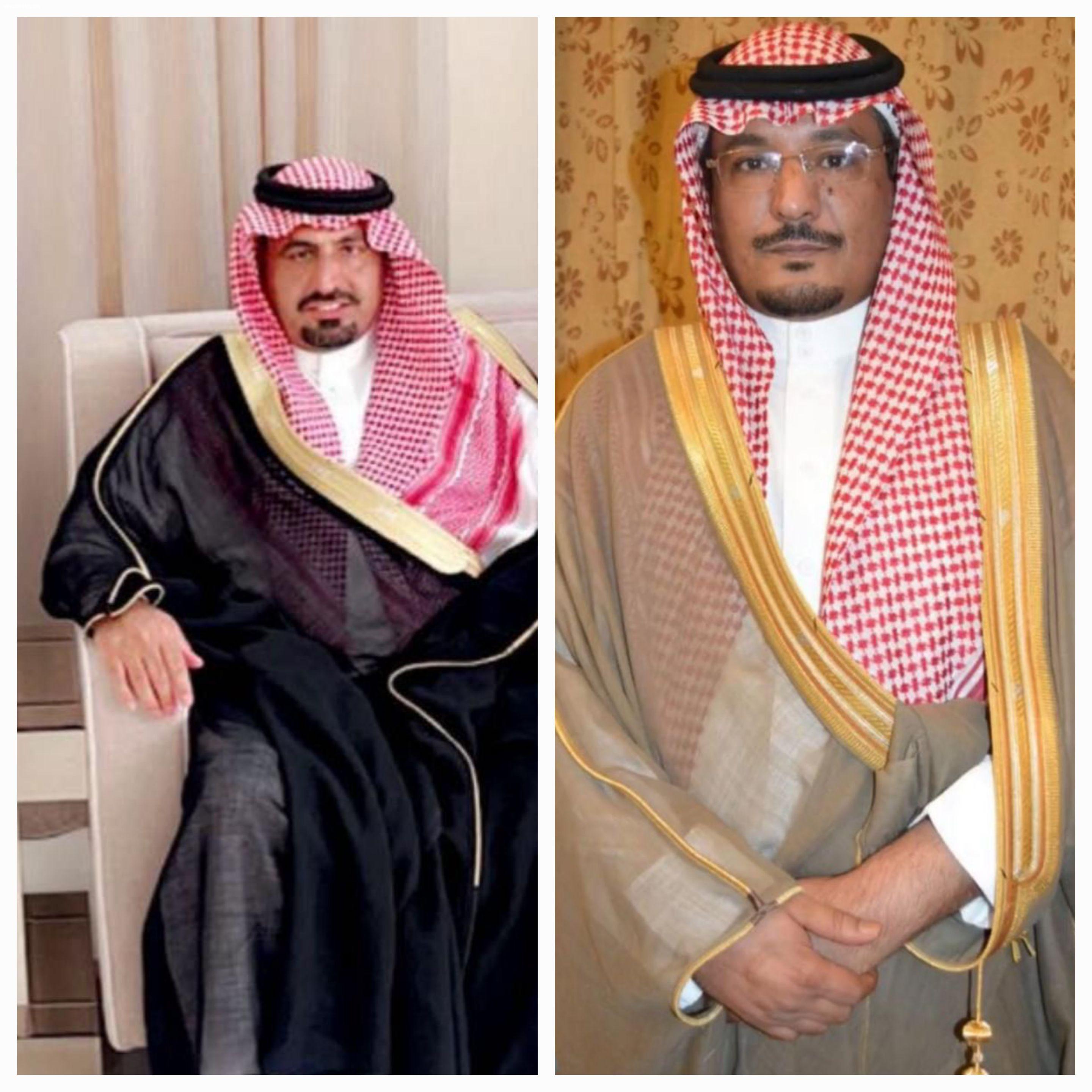الشيخ فايز البنية و الشيخ شايش بن ناصر الخضع يهنئا القيادة الحكيمة بحلول عيد الأضحى المبارك