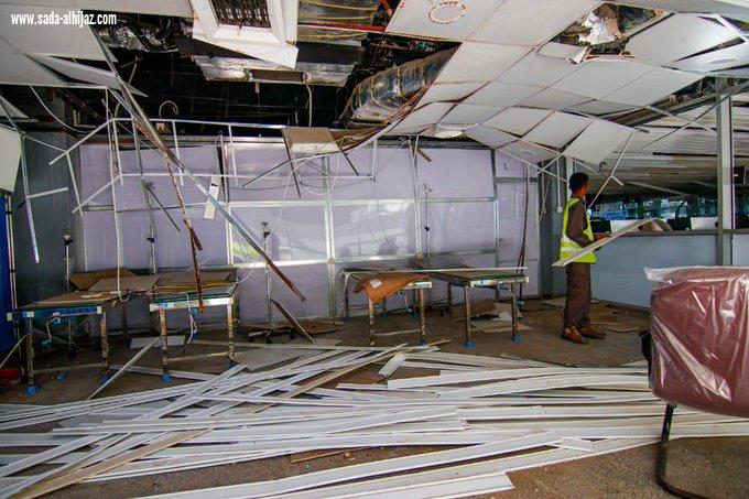 البرنامج السعودي لتنمية وإعمار اليمن يستنفر جهوده في مطار عدن