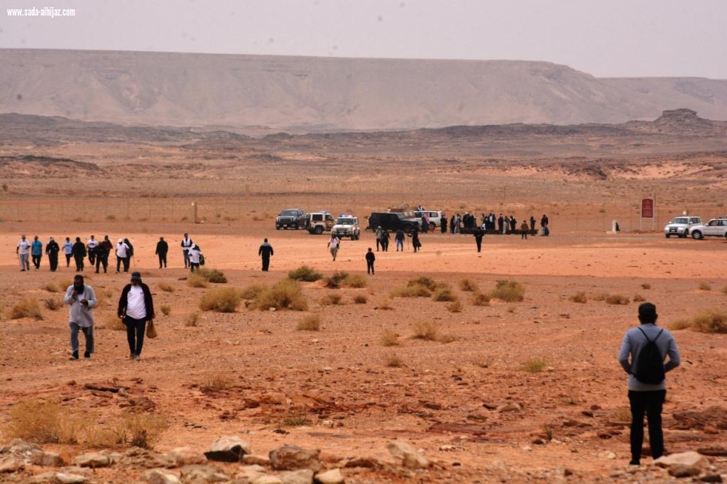مجلس التنمية السياحية بالجوف ينظم هايكنج الشويحطية