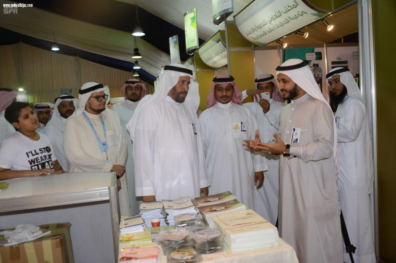 مدير عام الشؤون  الأسلامية بجازان يتفقد الخيمة الدعوية بمهرجان  جازان الشتوي العاشر