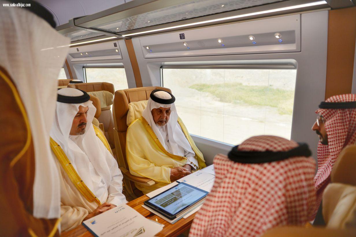 أمير مكة يهنأ خادم الحرمين على ماتحقق من إنجاز في قطار الحرمين الذي سيخدم الحجاج والمعتمرين وسكان الوطن الغالي