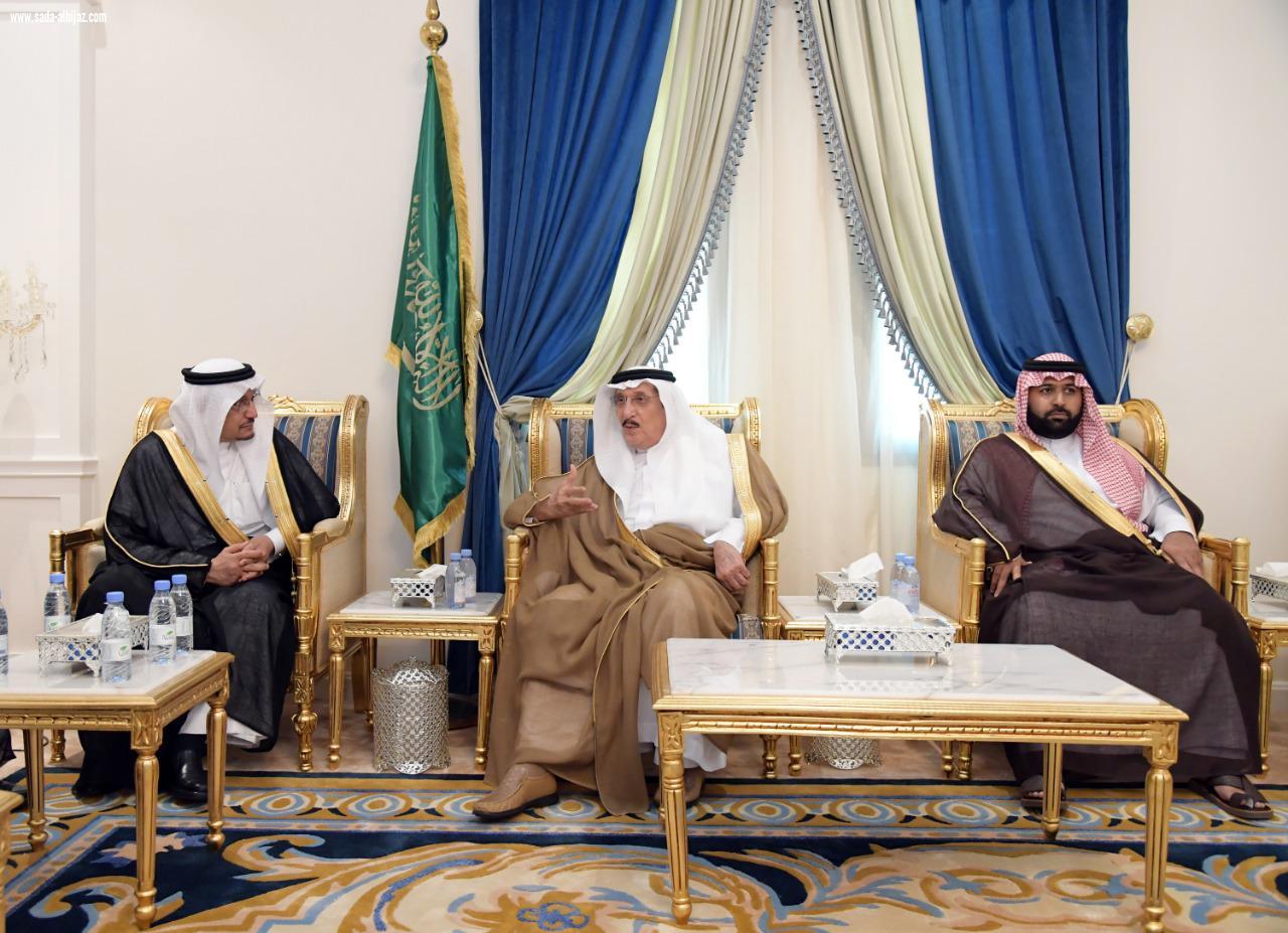سمو أمير جازان يستقبل وزير التعليم 