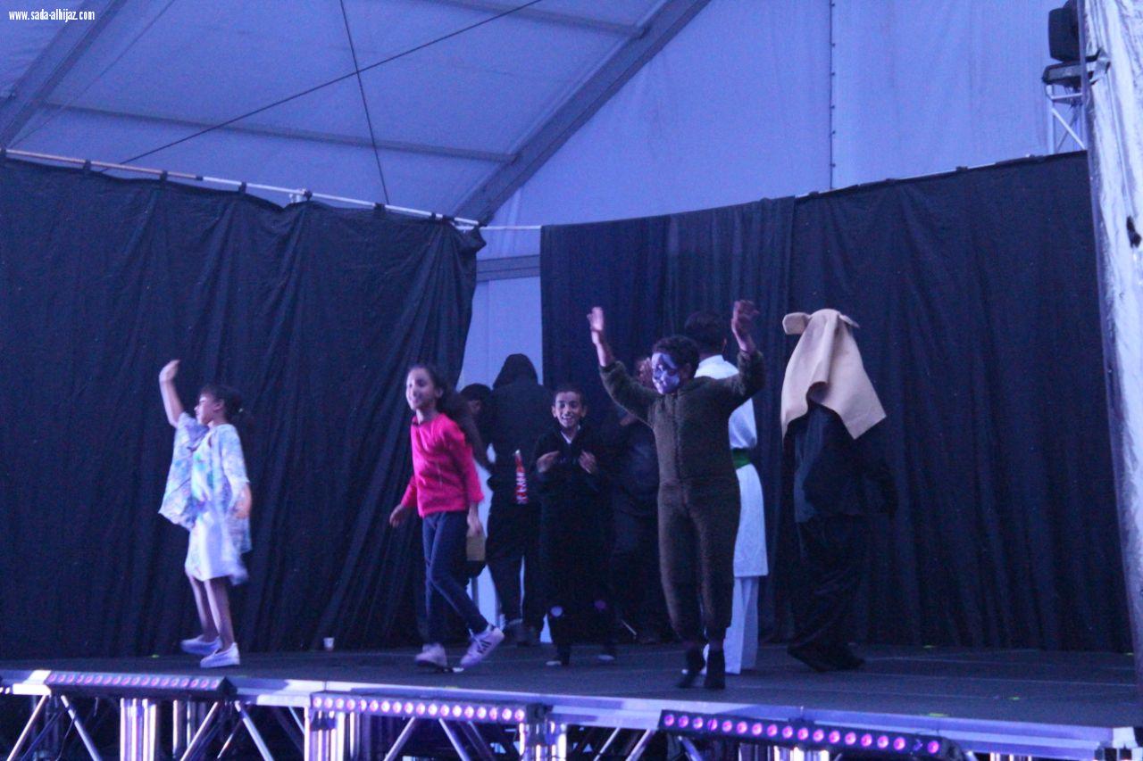 مسرح أرض المعرفة يقدم رساله  هادفة ان الخير دائما ينتصر