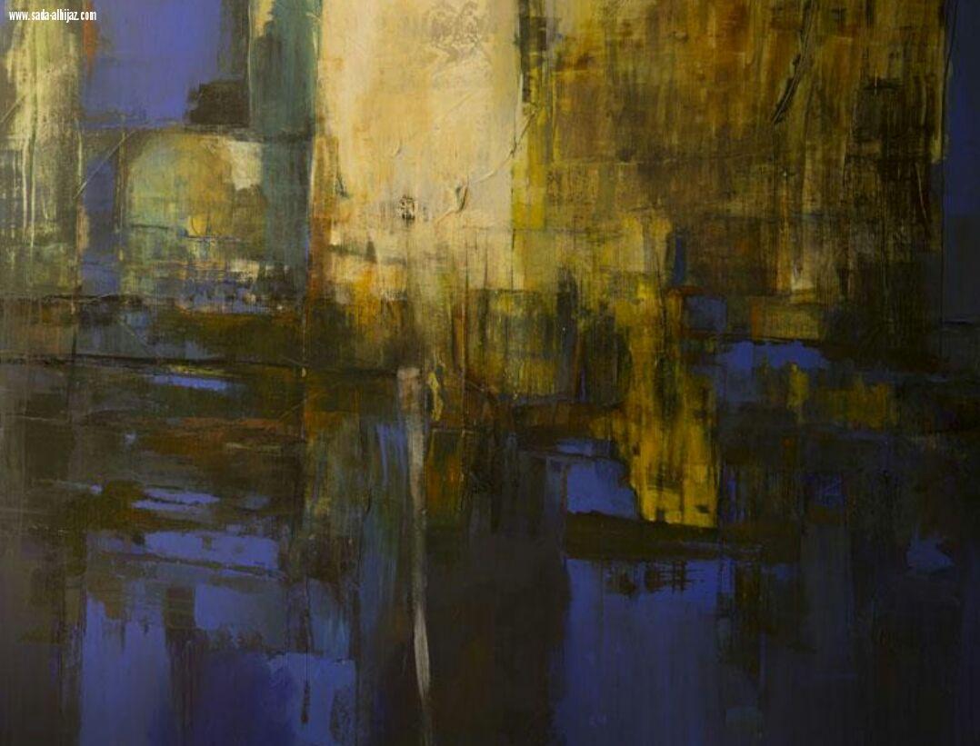 التركي يفتتح معرض الأحفورة للعبلان بجاليري نسما 