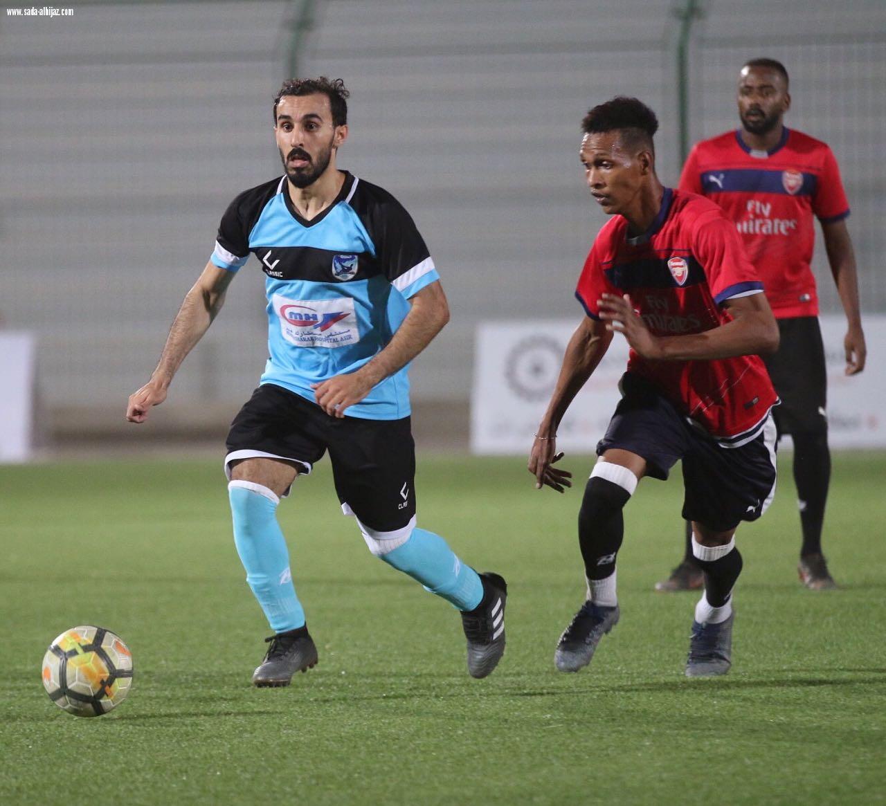 اختتام دور ال 16 من بطولة خميس مشيط بفوز فريقي المشاهير وغرناطة