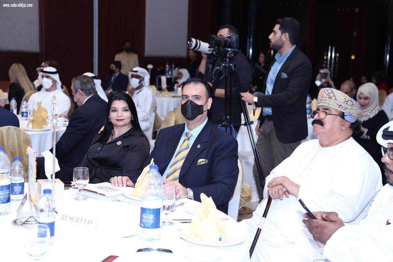 الدكتور أمين أبو حجلة رئيس فرسان السلام يحصد الجائزة الدولية للريادة المجتمعية 