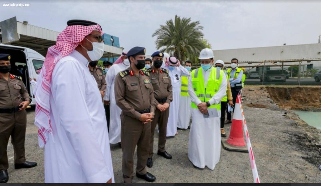 مدير الدفاع المدني بجدة يزور موقع مشروع إنشاء محطة إطفاء الحريق بمقر الخطوط السعودية