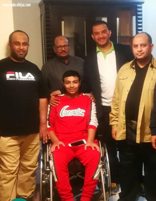 نائب شيخ شمل آل عيسى بني حمد يزور الظافري في دولة مصر الشقيقه