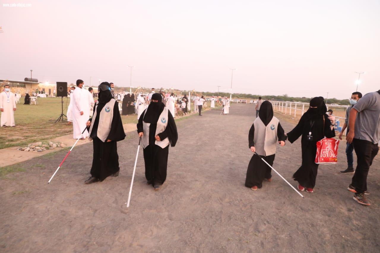 بنادي المهاب للفروسية جمعية الثريا الأهلية للمكفوفين تنفذ فعالية اليوم العالمي للعصا البيضاء تحت شعار نراكم بقلوبنا٢