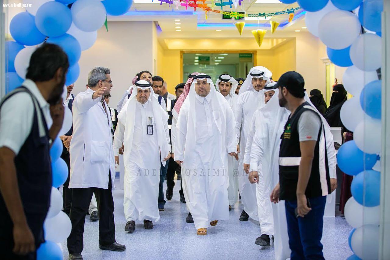 محافظ الطائف يدشن الاقسام المطورة بمستشفى الأطفال