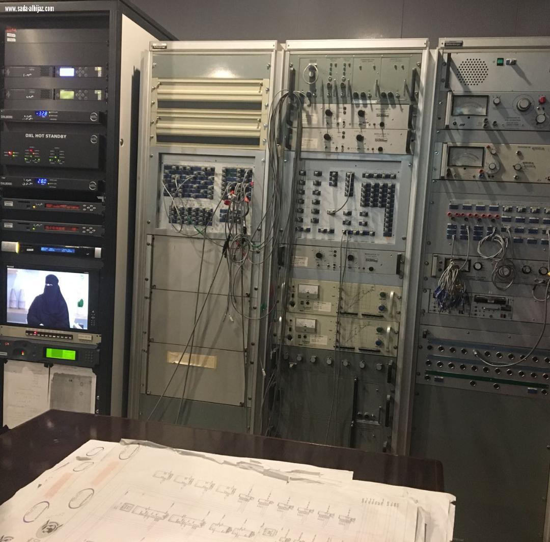 اعلاميات صحيفة صدى الحجاز يزرن مركز تلفزيون المدينة المنورة