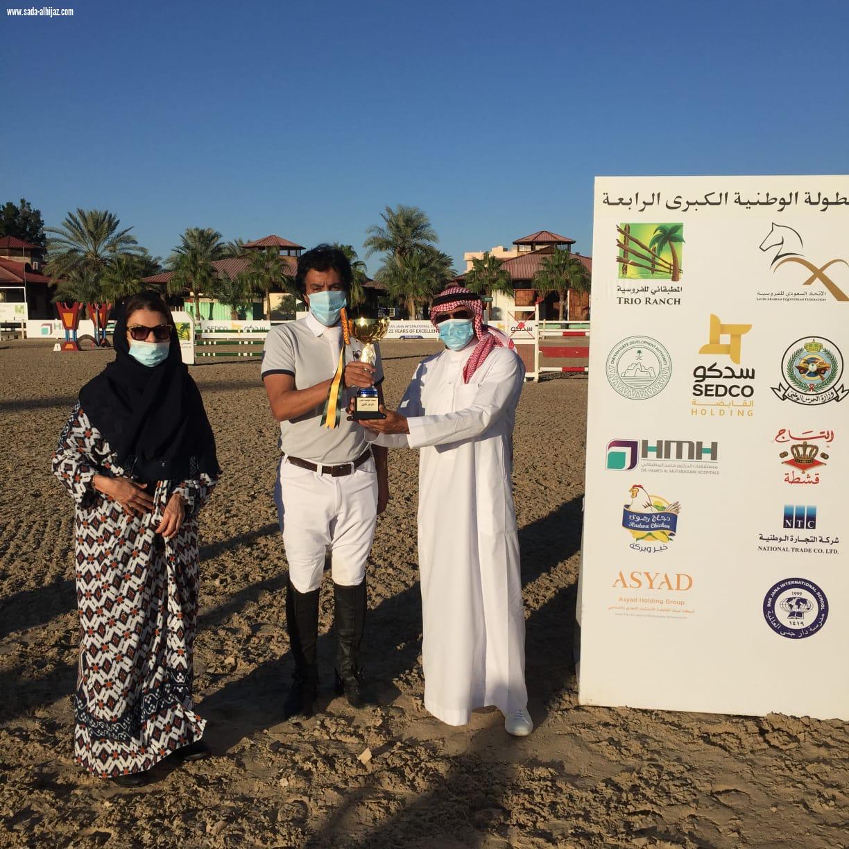 ختام قوي ومثير للبطولة الوطنية الكبرى لقفز الحواجز بمركز المطبقاني للفروسية