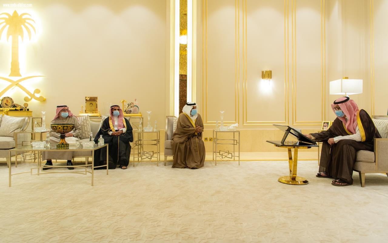 سمو امير الباحة يستقبل رئيس لجنة تراحم بالمنطقة