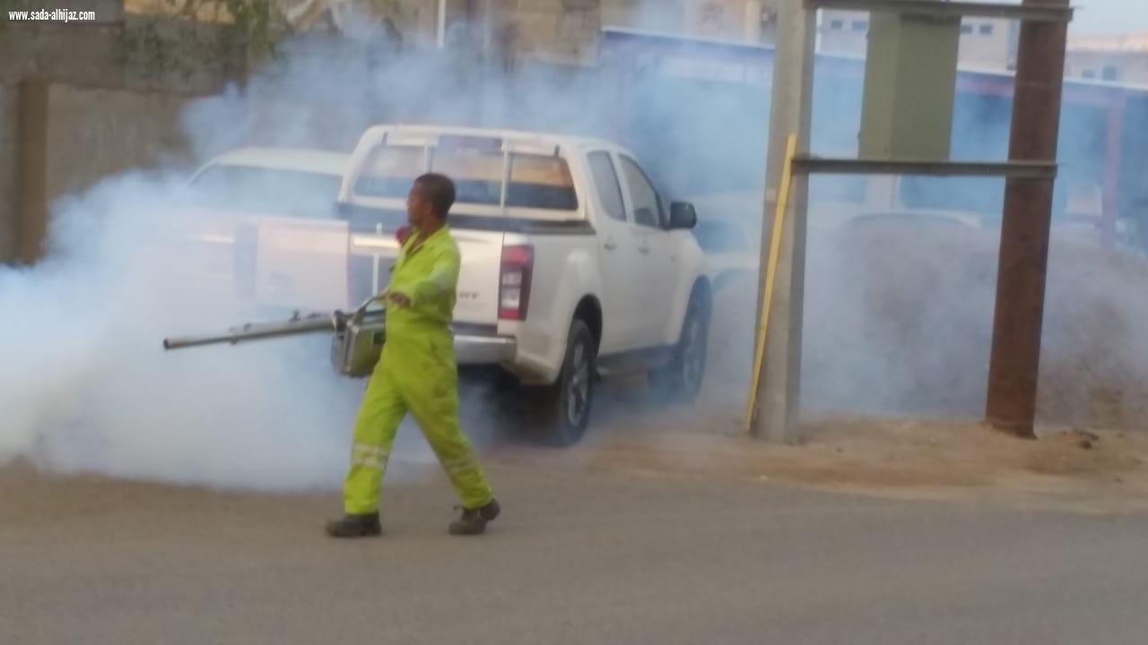 بتوجيهات ومتابعة  علوان  بلدية مركز الموسم تشن حملة مكثفة على اعمال النظافة والإصحاح البيئي