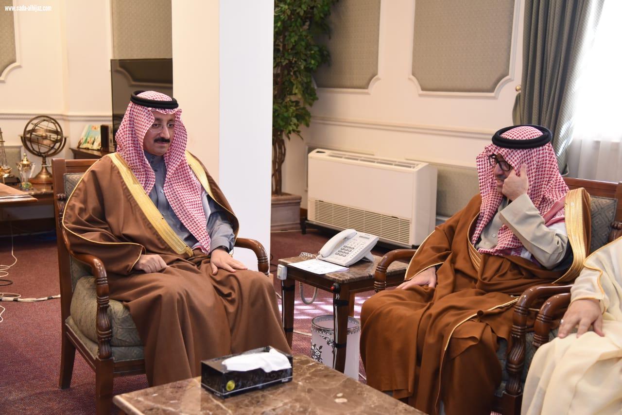 سمو محافظ الأحساء يستقبل معالي رئيس المنظمة العربية للسياحة والوفد المرافق له