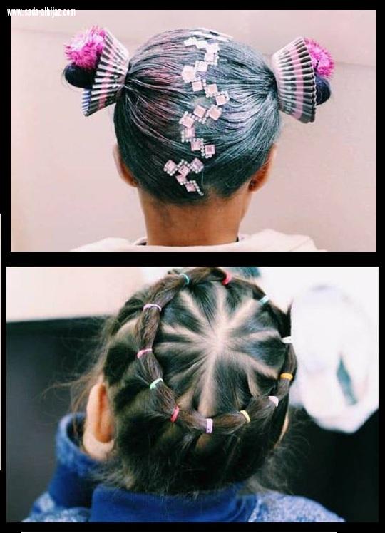 ورش ختامية لمقرر أسس العناية بالشعر بتقنية البنات بالمدينة