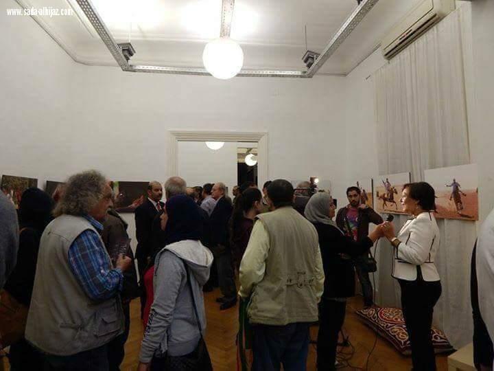 افتتاح وتوثيق (معرض المرماح) الفوتوغرافي بالقاهرة   