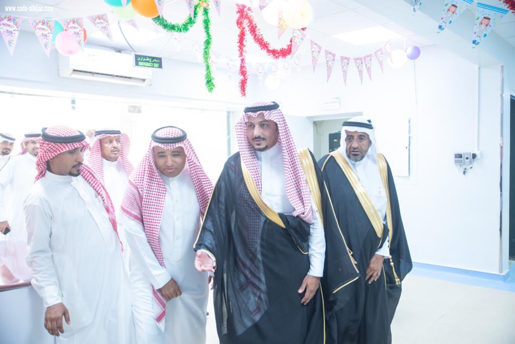 بمناسبة عيد الفطر المبارك رئيس مركز الموسم يعايد مرضى مستشفى الموسم العام 