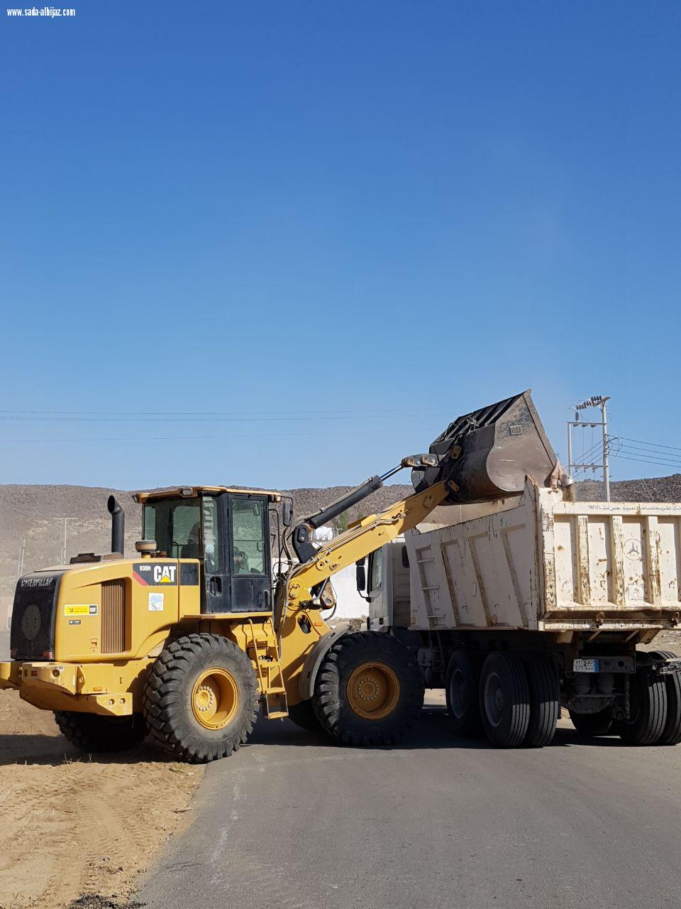 حملة بلدية محافظة خليص الشاملة لمركز الظبية والجمعةوالقرى التابعة له