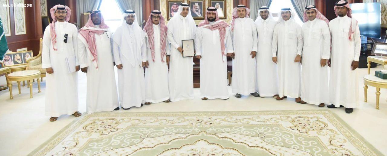 استقبال نائب امير منطقة جازان لرئيس واعضاء جمعية
