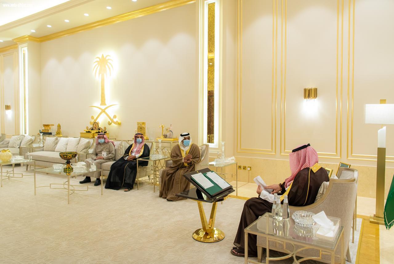 سمو امير الباحة يستقبل رئيس لجنة تراحم بالمنطقة