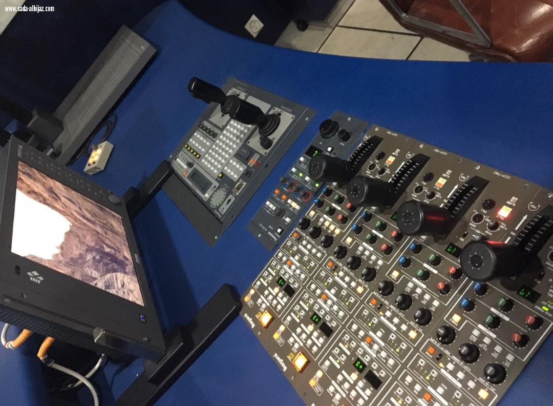 اعلاميات صحيفة صدى الحجاز يزرن مركز تلفزيون المدينة المنورة