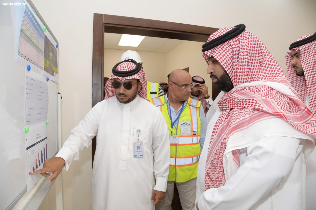 سمو نائب أمير منطقة جازان يتفقد سير العمل بمشروع إسكان الصفوة جاردن