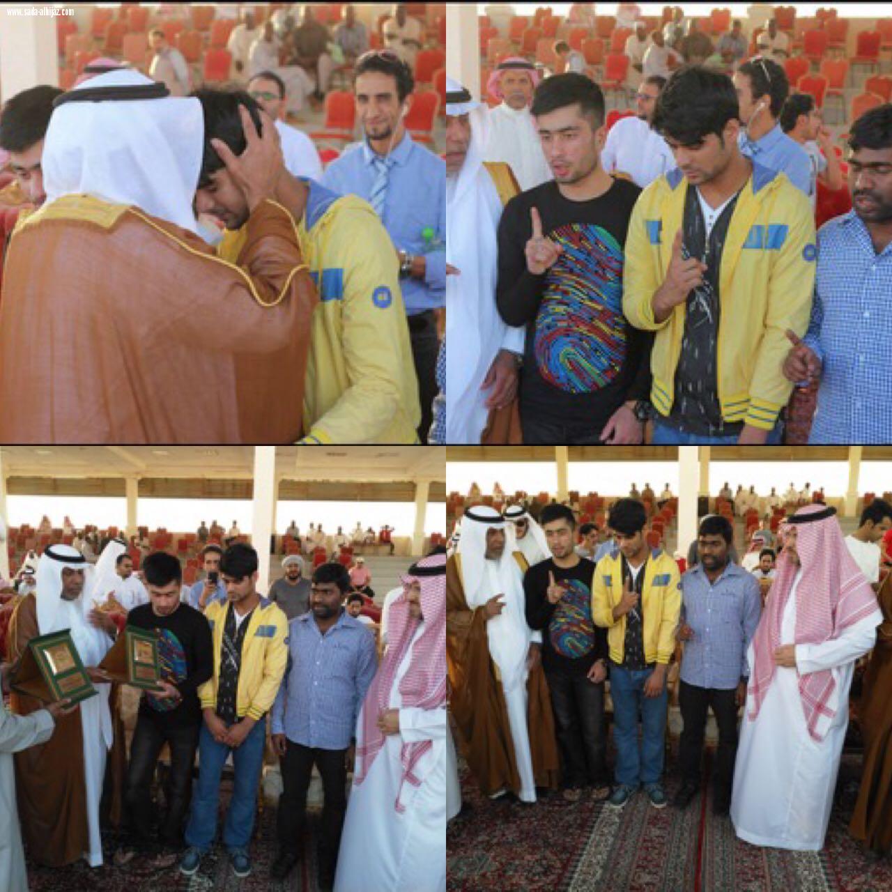 أخزم يهدي اسطبل أبناء صالح الثنيان كأس الرئاسة العامة لشؤون الحرمين المسجد الحرام والمسجد النبوي