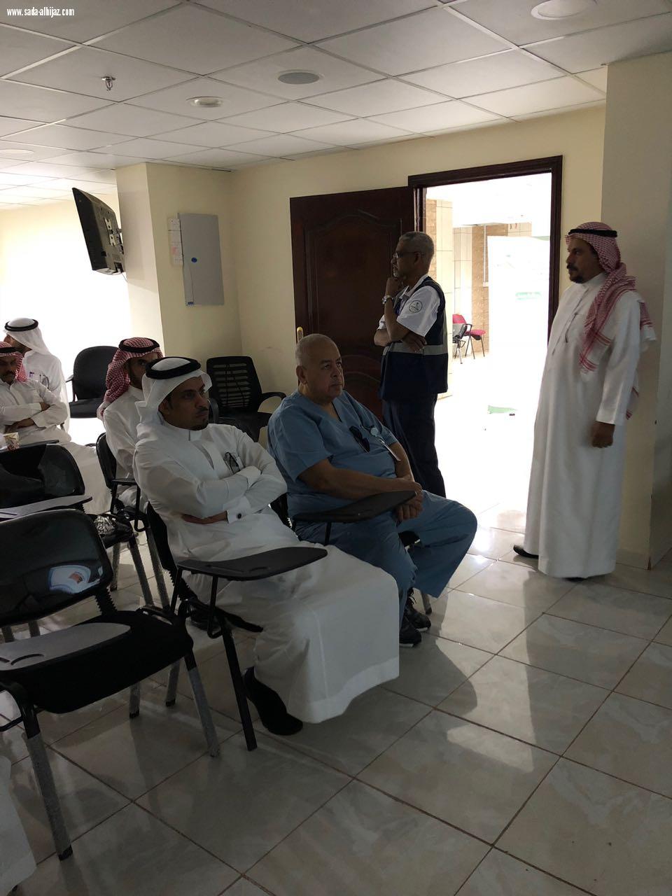 صحة المدينة تقيم برنامج تدريبي بعنوان منع وفادة الأمراض المنقولة بالنواقل المحتمل وفودها لوجود الناقل ..