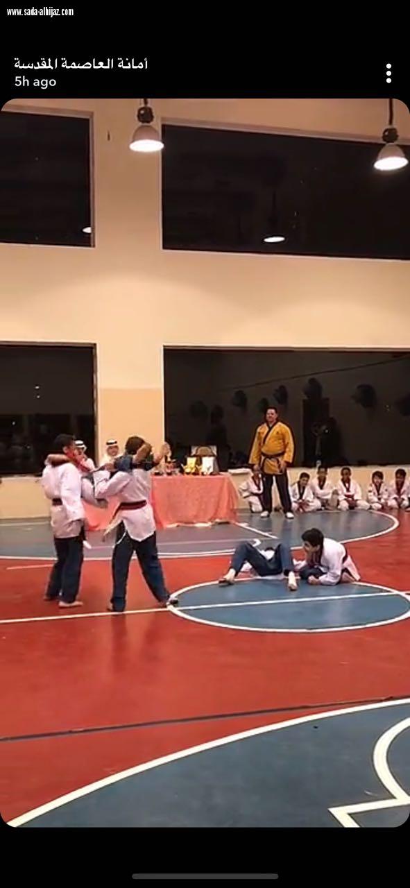 أكاديمية الأمانة للتايكوندو تختتم موسمها الفصلي