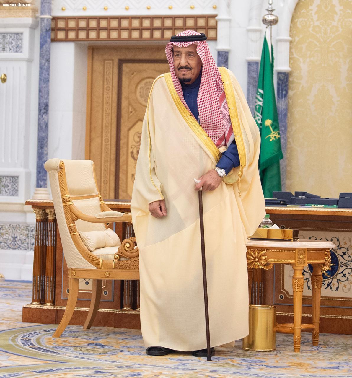 خادم الحرمين الشريفين يتسلّم أوراق اعتماد عدد من سفراء الدول الشقيقة والصديقة