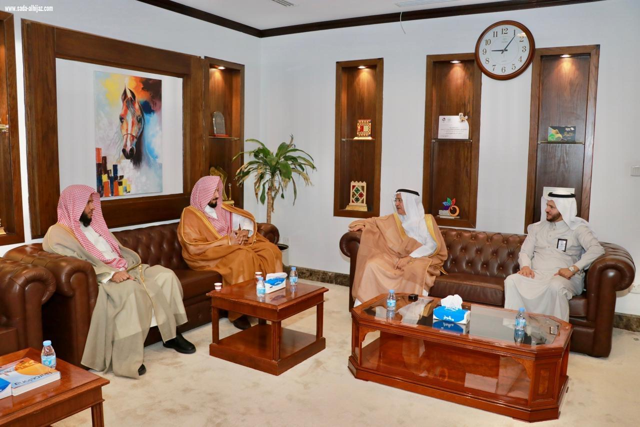 مدير هيئة الأمر بالمعروف بمنطقة تبوك يزور أمين المنطقة 