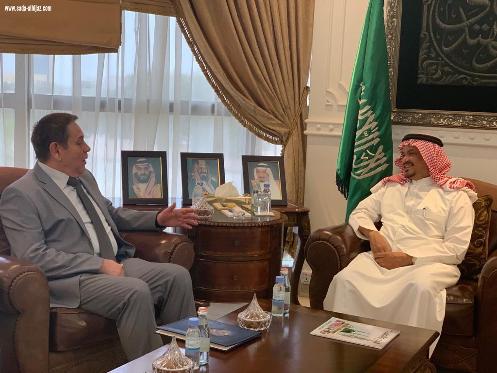 معالي وزير الحج والعمرة الدكتور محمد صالح  بنتن يستقبل سفيري روسيا و الكويت لدى المملكة