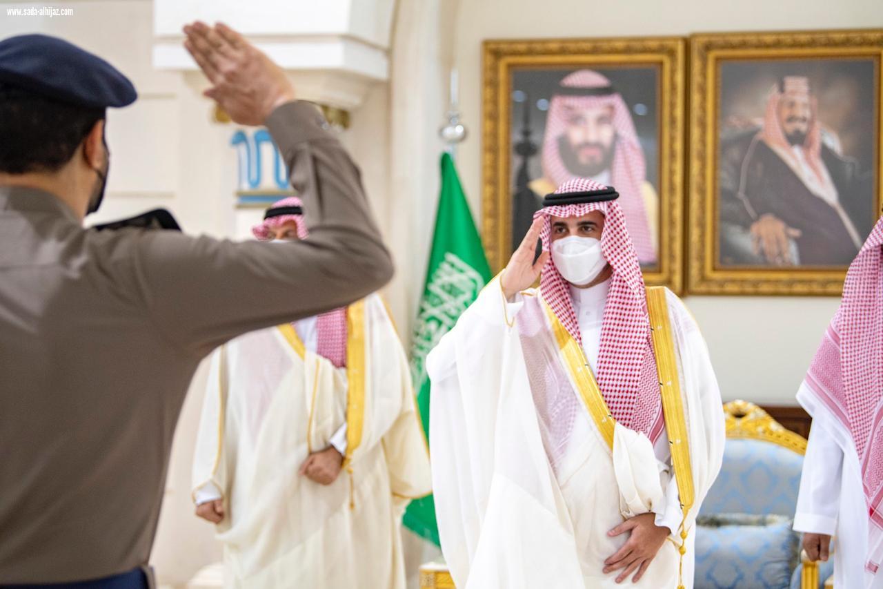 سمو أمير منطقة الجوف يستقبل المهنئين بعيد الأضحى المبارك