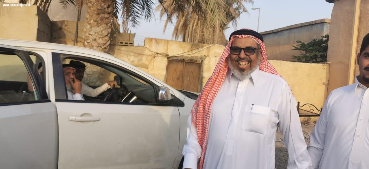 شيخ شمل آل عيسى بني حمد وشيخ الطواهرة آل ناشب يقومون بزيارة شيخ شمل آل مشهور بعد عودته من الرياض