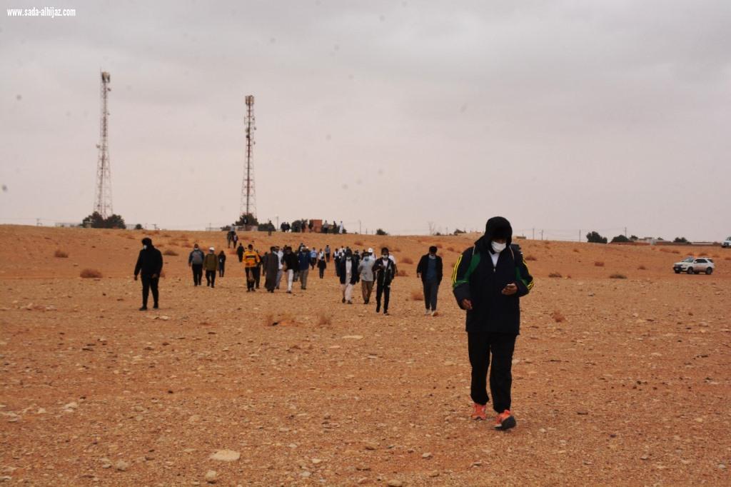 مجلس التنمية السياحية بالجوف ينظم هايكنج الشويحطية