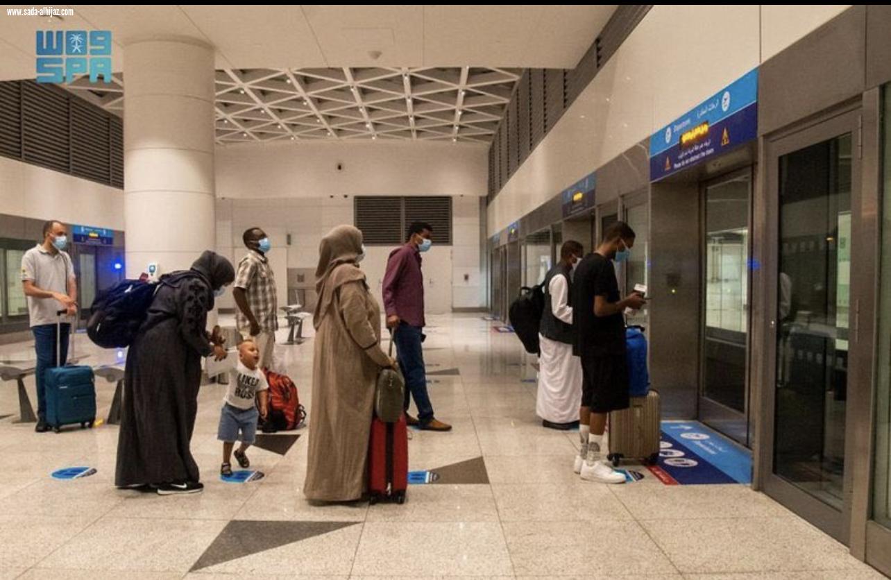 مطار الملك عبدالعزيز الدولي بجدة يشهد انطلاق الرحلات الدولية