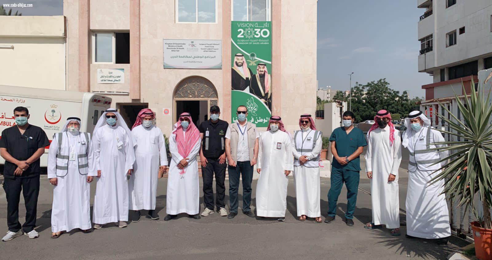 مراكز الاحياء تكرم أبطال الصحة والحراسات الأمنية وتزرع (91) شتلة