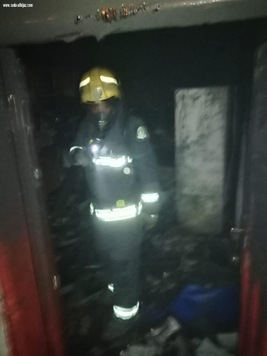اختناق 4 أطفال في حريق منزل بمحافظة العلا.